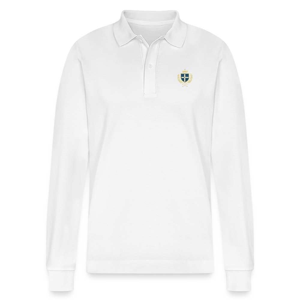 Club Côte - Long Sleeve Polo - white