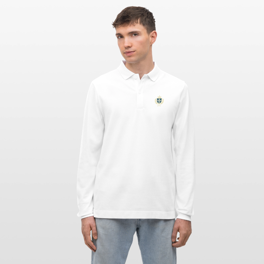 Club Côte - Long Sleeve Polo - white